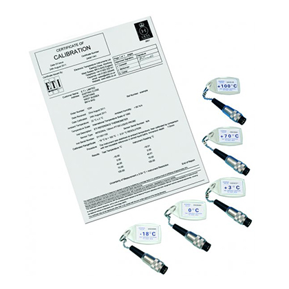 Pt 100 i termistor test poklopci, 282-001