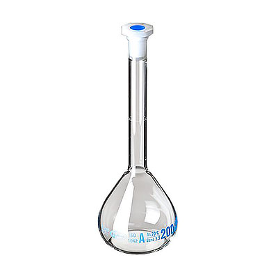 Tikvica za merenje - A klasa, plastični zapušač, 2000ml, Glassco, staklo