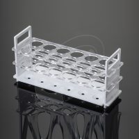 Stalak za epruvete sa 3 nivoa, sa Ø 16 mm, plastični, 31 mesto, MYA