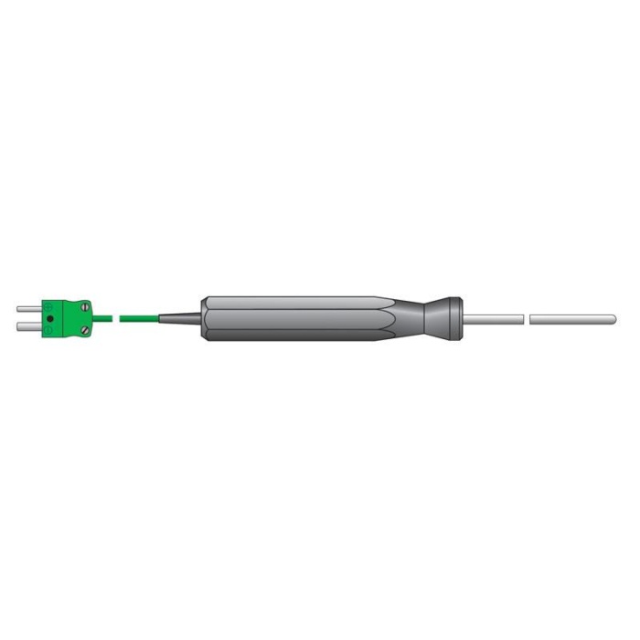 Visokotemperaturna fleksibilna sonda 300 mm (Tip K / Tip T) - Slika 4